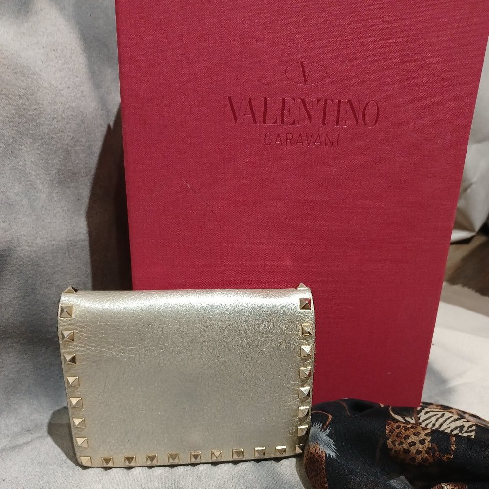 Gold Valentino Mini Purse